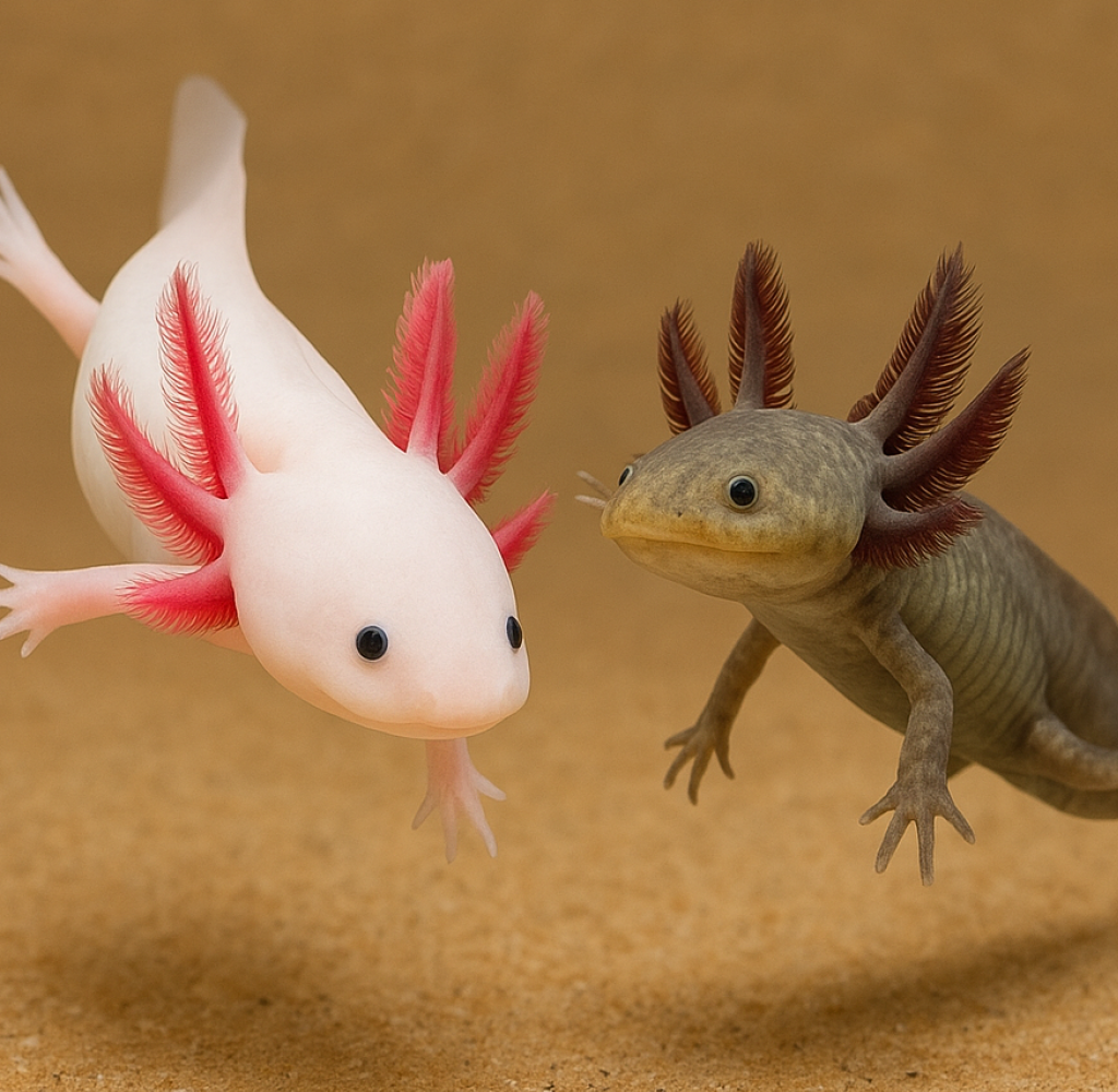 Мексикански аксолотъл - домашен любимец